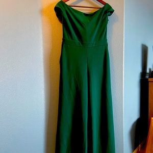 Emerald green jumpsuit